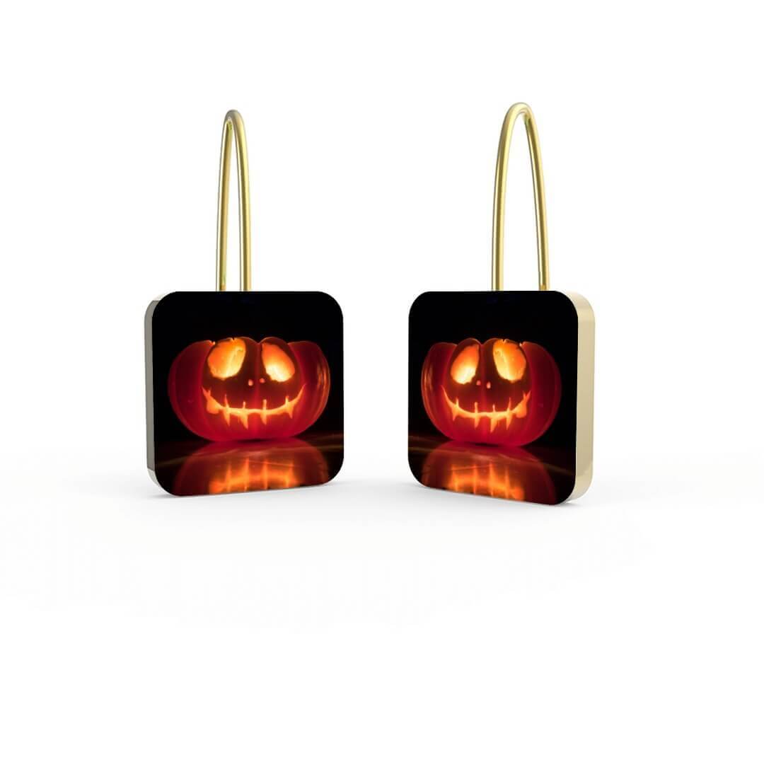 Pumpkins Personalized Earrings